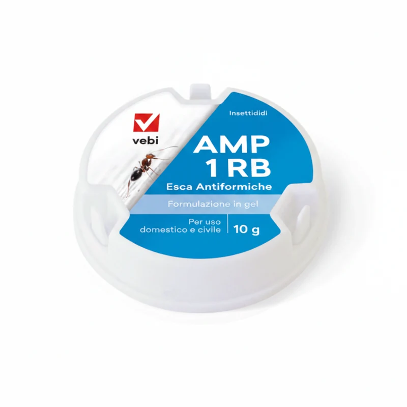VEBI - Esca Antiformiche AMP 1 RB | Gel Pronto all'Uso | 2x10g | Acetamiprid | PMC 19478