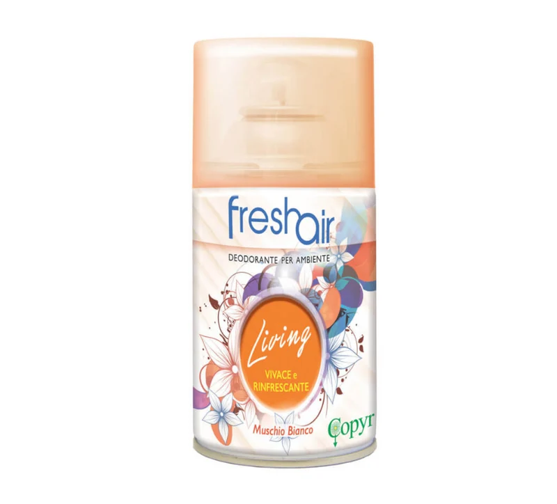 FRESH AIR LIVING deodorante aerosol per applicazione con erogatore automatico COPYR in ambienti interni