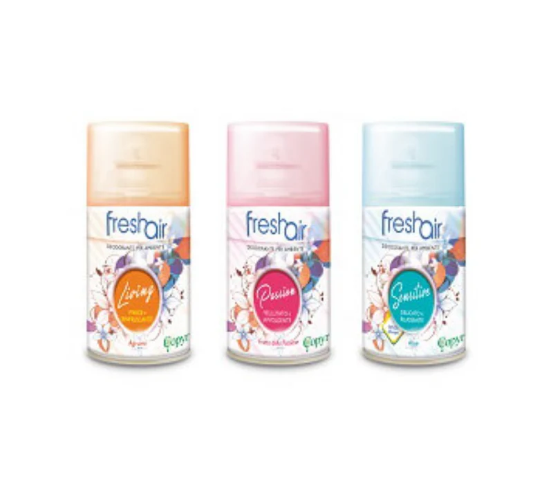 FRESH AIR LIVING deodorante aerosol per applicazione con erogatore automatico COPYR in ambienti interni