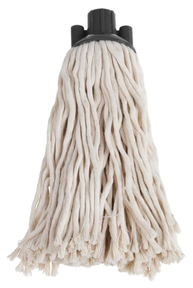 MASTER LUX GR.400 - ricambio in cotone filato grosso, con attacco in plastica con filetto universale