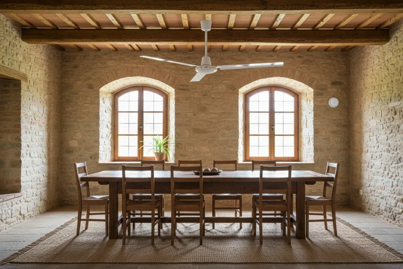 VINCO Ventilatore Soffitto 70930 | 60W | Ø140cm | 5 Velocità | Selettore Parete