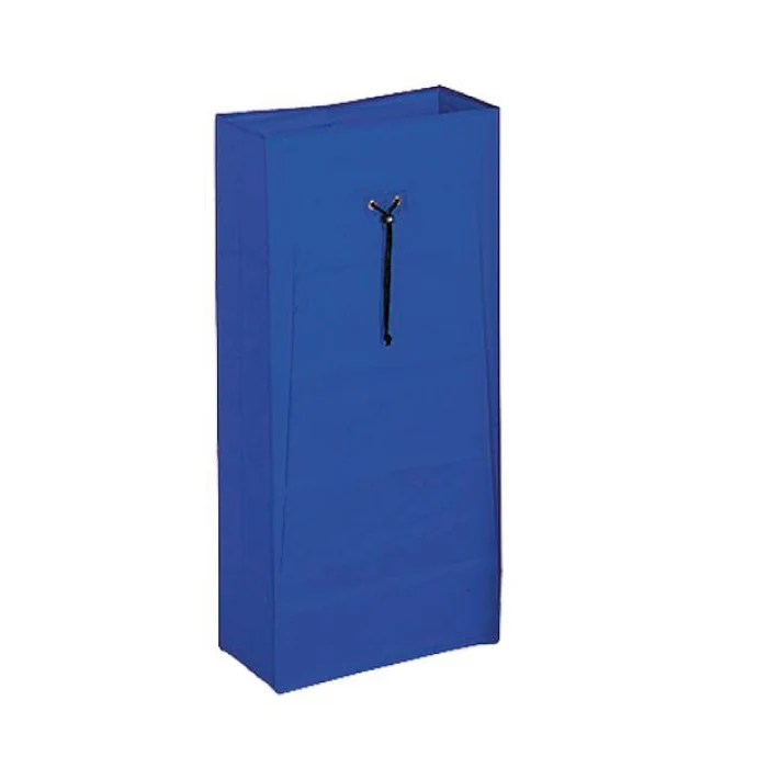 SACCO IN TELA PLASTIFICATA BLU CM 73X97,5 LT 120