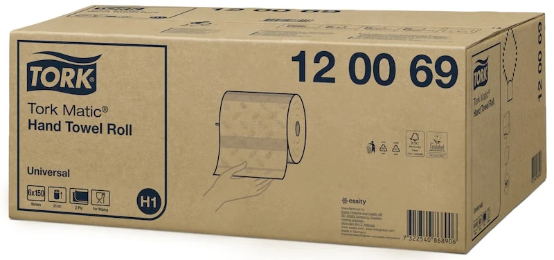Tork Matic® H1 Asciugamani a rotolo Universal