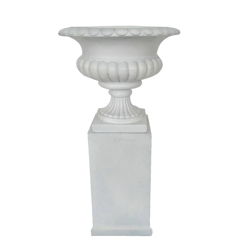 Set Vaso e Colonna Misure 56x56x48H 34x34x60 cm