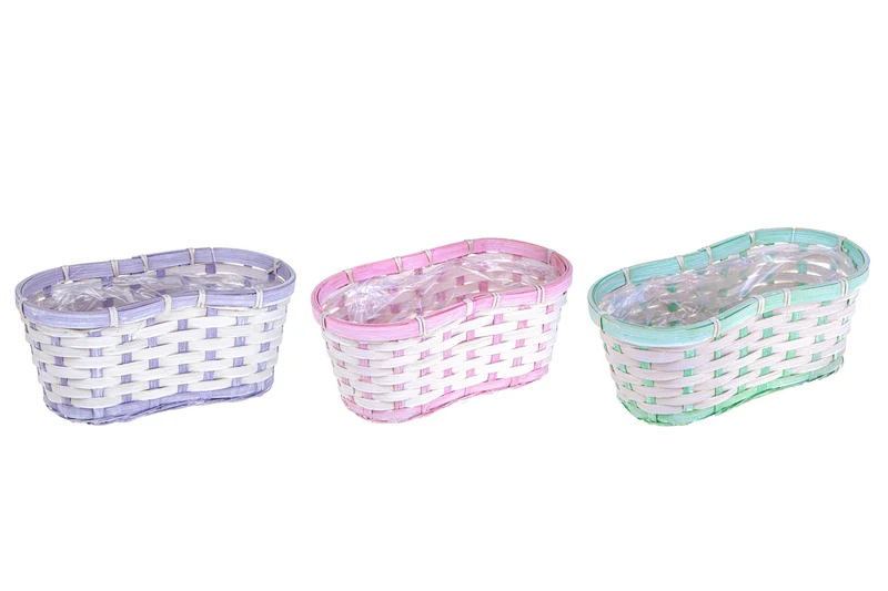 Set 6 Cesti Pavesino per 2 Vasi Larghezza 31 cm