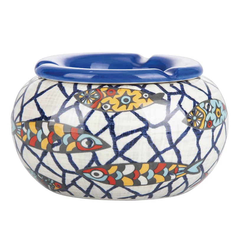 Posacenere Ø12x7 cm in Ceramica VdE Tivoli 1996 Los Cabos