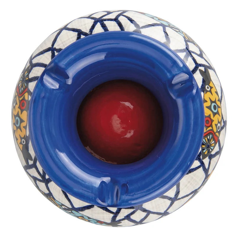 Posacenere Ø12x7 cm in Ceramica VdE Tivoli 1996 Los Cabos
