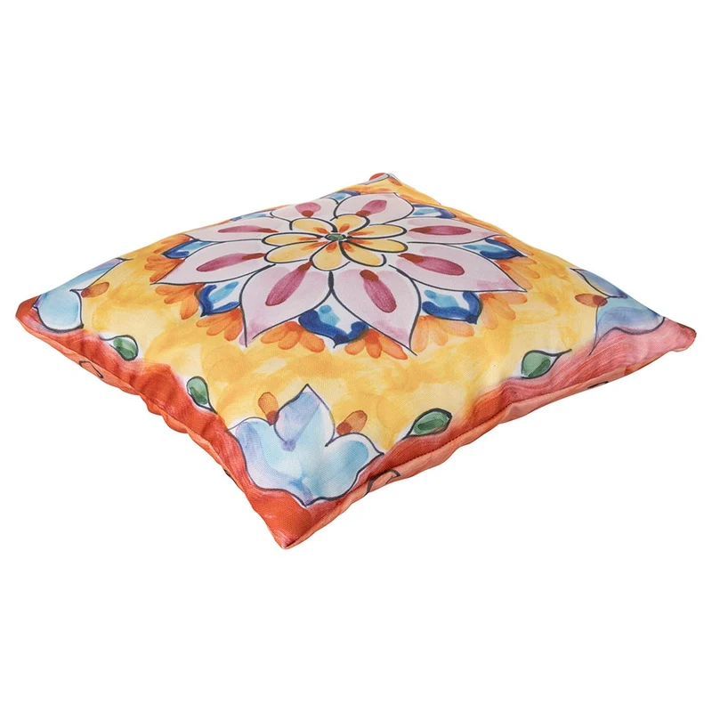Set 3 Cuscini Decorativi 45x45 cm in Poliestere VdE Tivoli 1996 Infinito