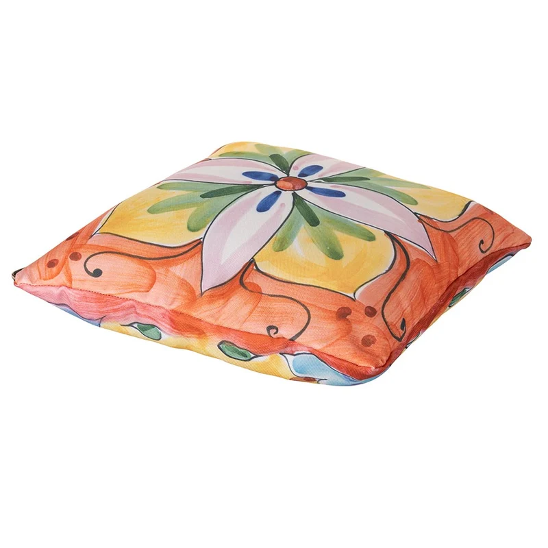 Set 3 Cuscini Decorativi 45x45 cm in Poliestere VdE Tivoli 1996 Infinito