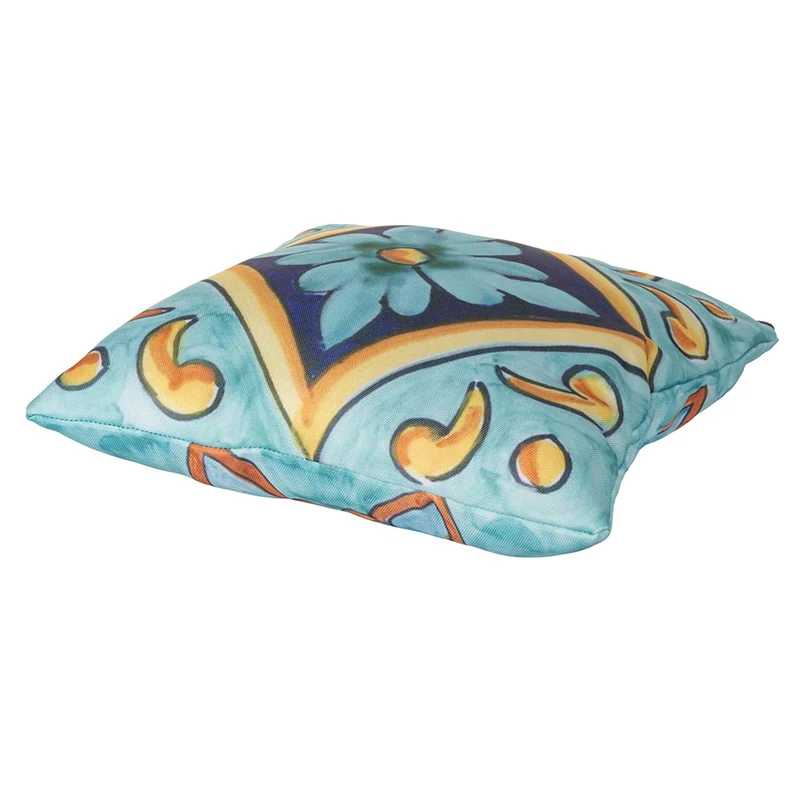 Set 3 Cuscini Decorativi 45x45 cm in Poliestere VdE Tivoli 1996 Infinito
