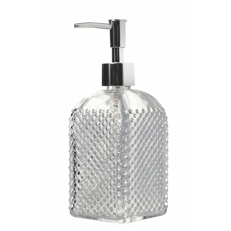 Dispenser Sapone 7,5x7,5x19 cm 500 ml in Vetro VdE Tivoli 1996 Imperial