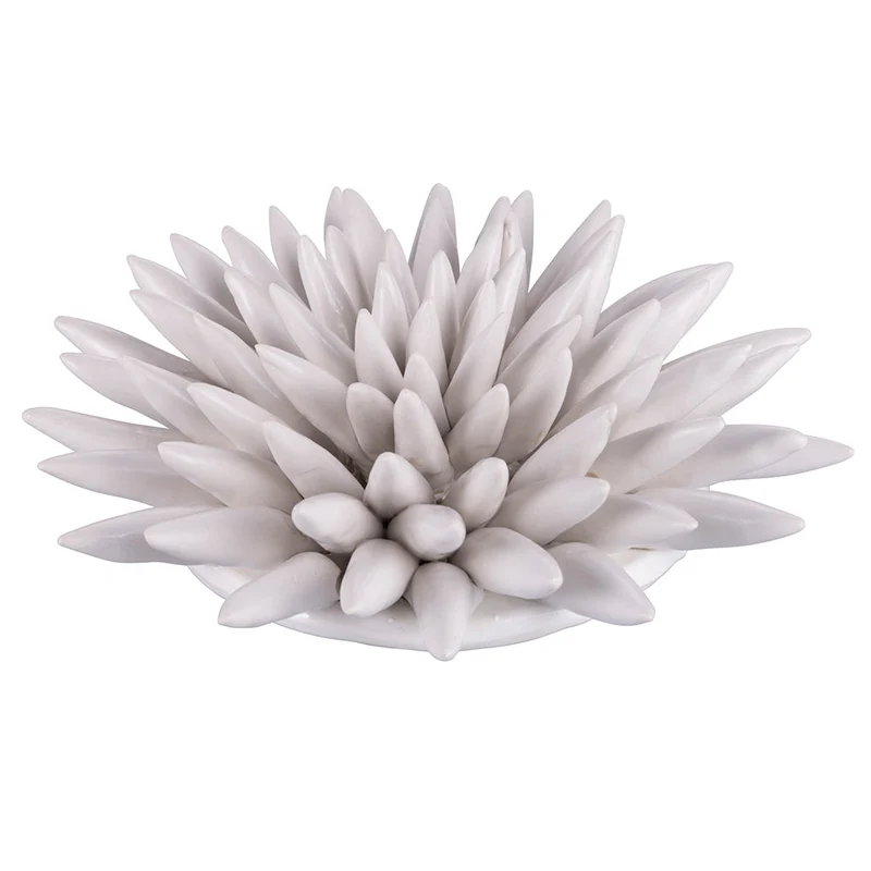 Riccio di Mare Decorativo 20x20x6 cm in Ceramica VdE Tivoli 1996 Fish