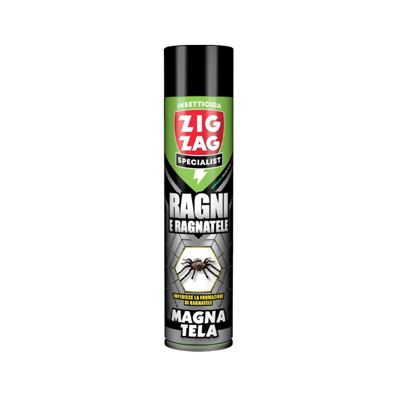 ZIG ZAG - Specialist Magnatela Insetticida Ragni e Ragnatele 600 ml | Azione Immediata + 40 Giorni Residuale