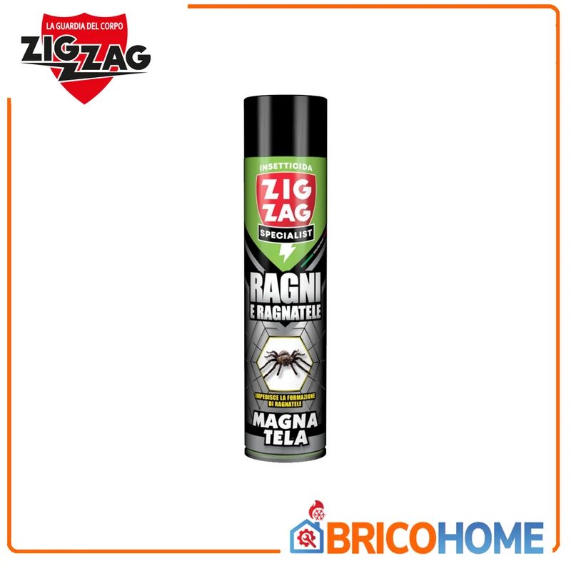 ZIG ZAG - Specialist Magnatela Insetticida Ragni e Ragnatele 600 ml | Azione Immediata + 40 Giorni Residuale