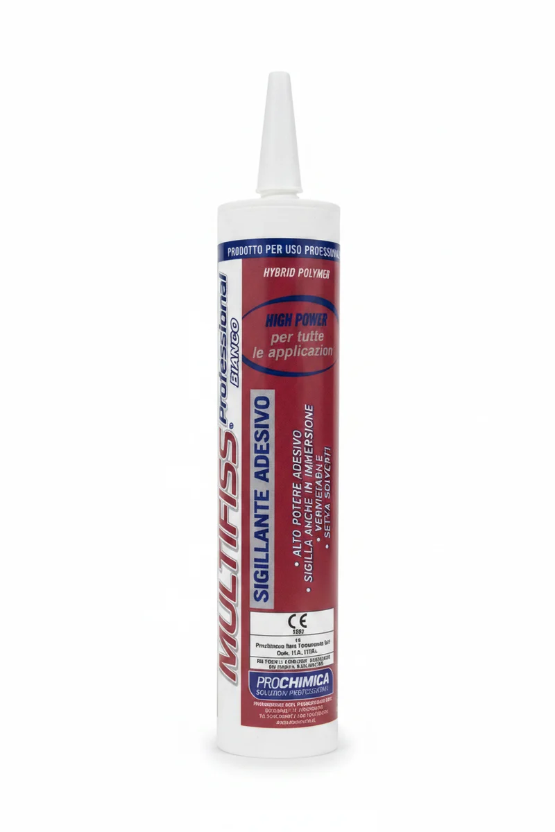 PROCHIMICA - Multifiss Professional 290ml | Adesivo Sigillante Polimeri Ibridi | Incolla in Immersione