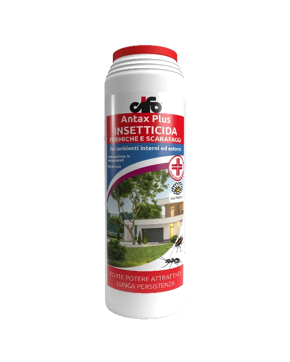 CIFO - Antax Plus Insetticida Microgranulare | 1kg | Formiche e Blatte | Pronto all'Uso | Piretro Naturale