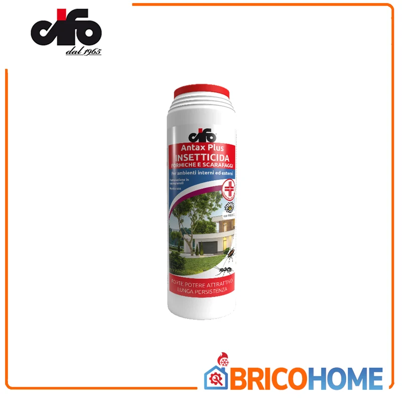 CIFO - Antax Plus Insetticida Microgranulare | 1kg | Formiche e Blatte | Pronto all'Uso | Piretro Naturale