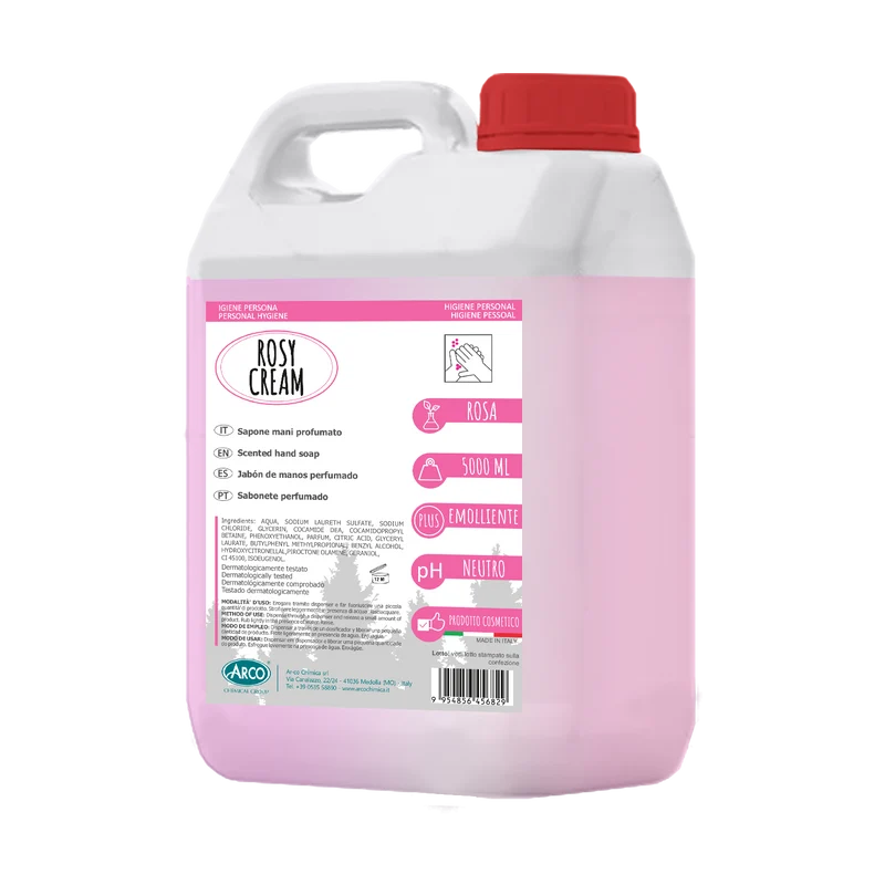 Crema lavamani profumata Arco Chimica Rosy Cream 5 kg