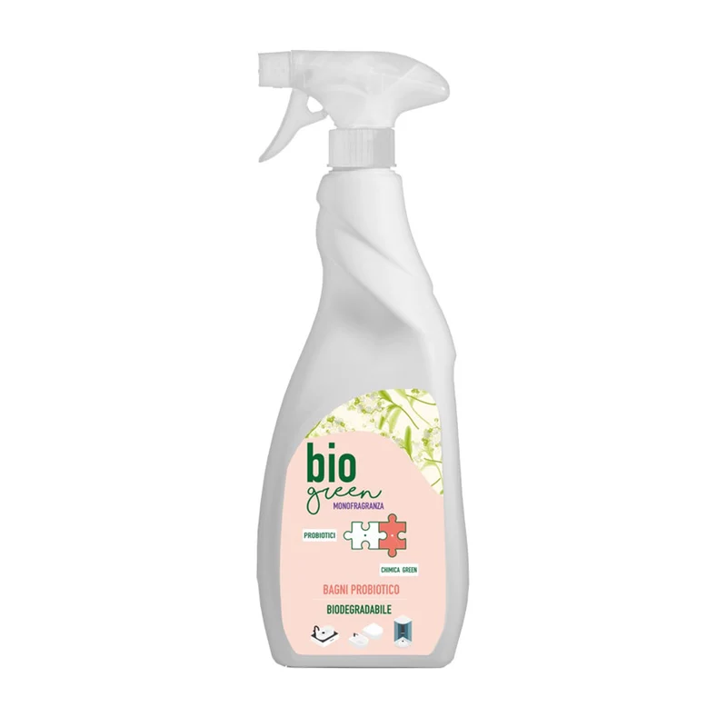Detergente probiotico monofragranza per bagno Arco Chimica Bio Green Mono Bagno Probiotico 12x750 ml DISPONIBILE IN 10 GIORNI LAVORATIVI