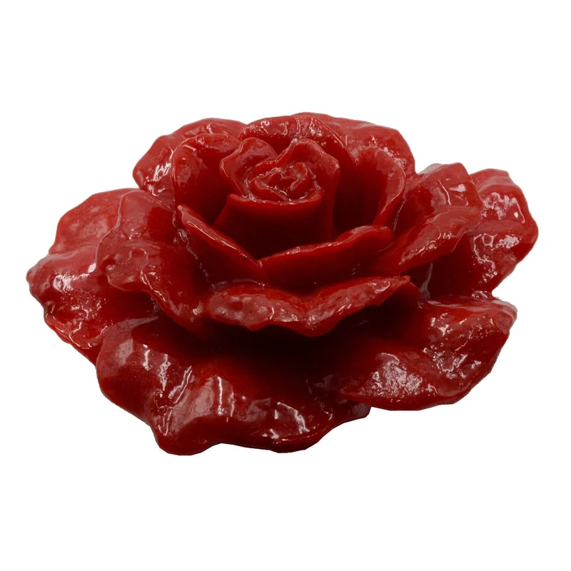 Candela Rosa Unica 19x8,5x19cm Rossa