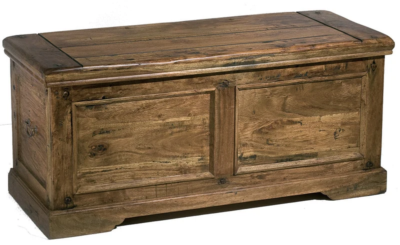 Cassapanca in Legno Antic Chiaro