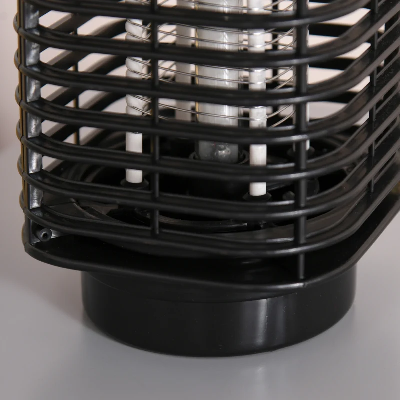 Zanzariera Elettrica 3W con Luce UV per Interno ed Esterno Nero