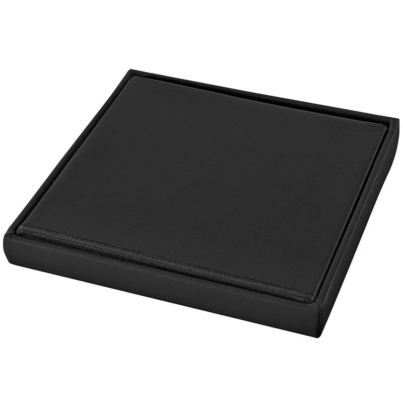 Pouf Panca Contenitore con Coperchio Rizzetti James Nero