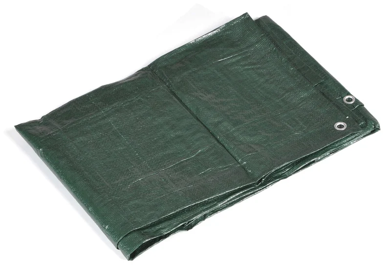 Telone Impermeabile con Occhielli 5x6m in Polietilene Verde