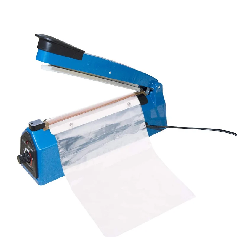 Macchina Sigilla Sacchetti 300W 240V e Buste da 400 mm Blu