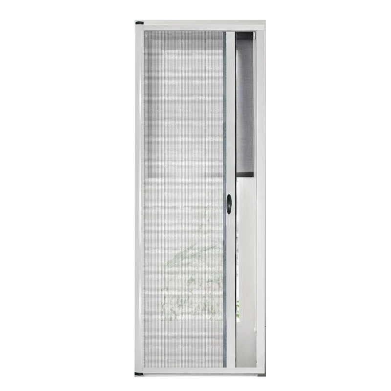 Zanzariera a Rullo per Porte 150x250 cm in Alluminio Bianco