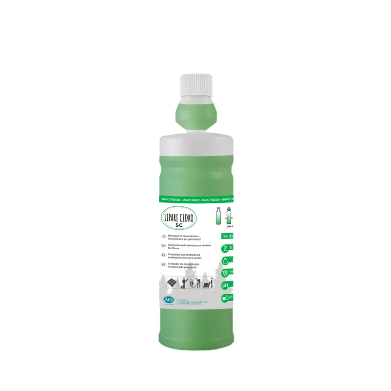 Detergente brillantante profumato concentrato per pavimenti Arco Chimica Lipari Cedro 5-C 1 litro DISPONIBILE IN 10 GIORNI LAVORATIVI