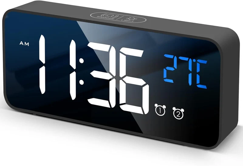 11.5-Inch Digital Calendar Clock with 19 Reminders for Seniors
