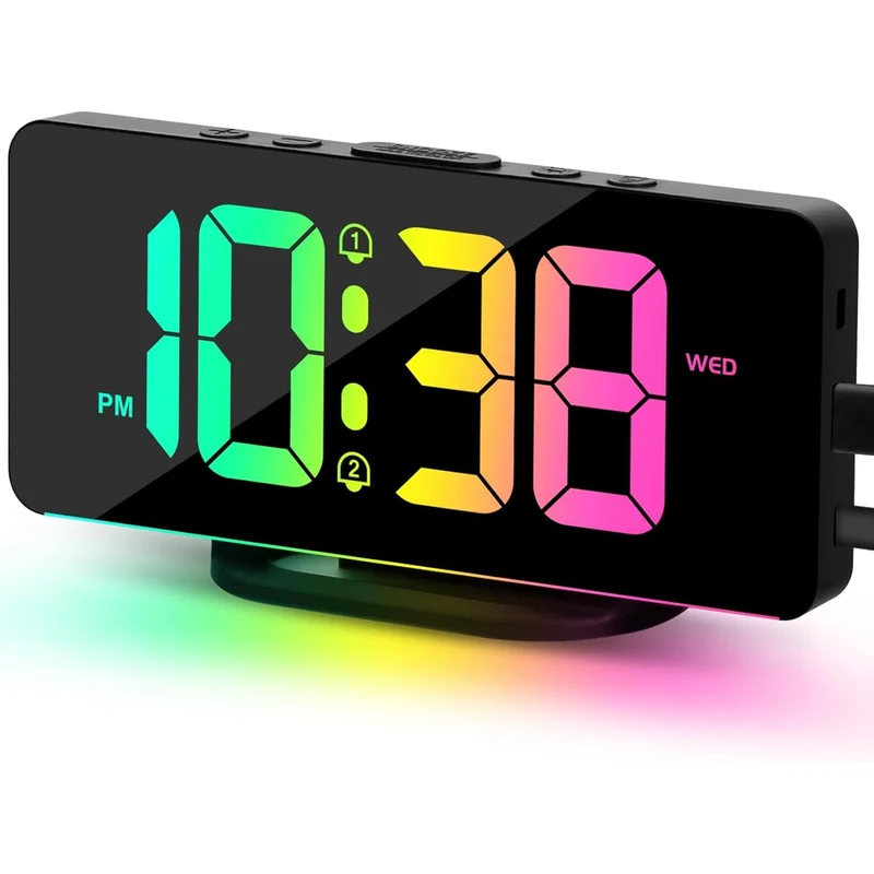 11.5-Inch Digital Calendar Clock with 19 Reminders for Seniors