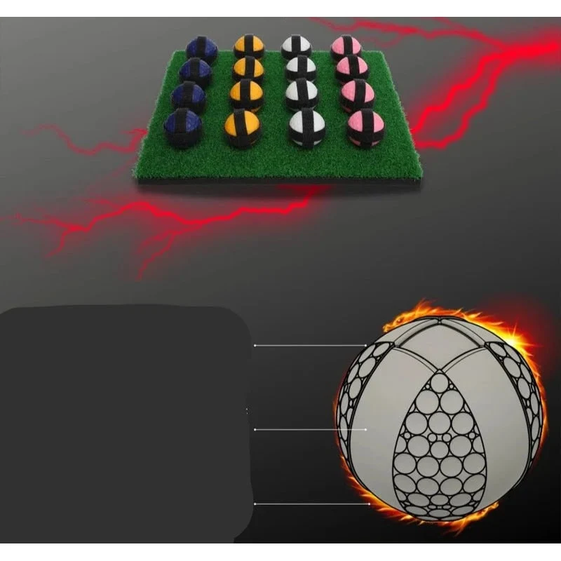 Garden Golf Set with Target Mat, Velcro Balls, and Mini Bag