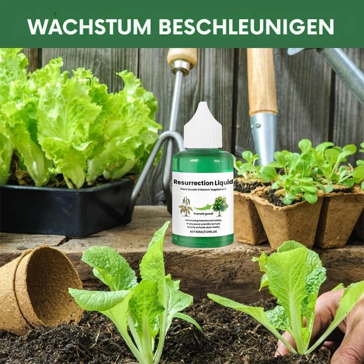 Liquid Plant Growth and Rooting Stimulator 50ml Green Plant Fertilizer Dispenser Bottle