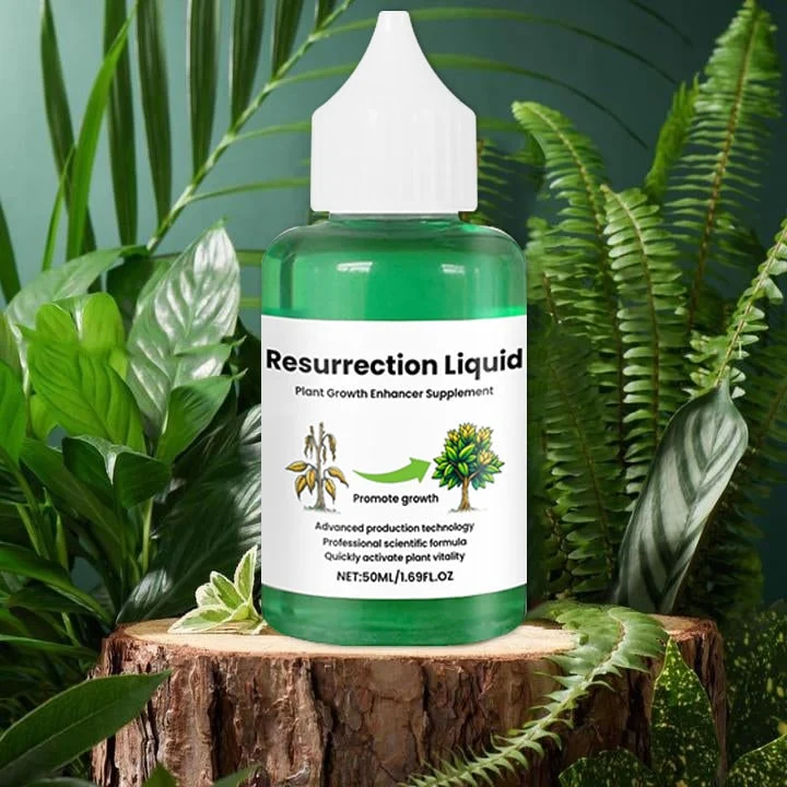 Liquid Plant Growth and Rooting Stimulator 50ml Green Plant Fertilizer Dispenser Bottle
