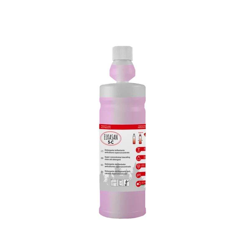 Detergente brillantante sanificante concentrato per bagno Arco Chimica Elkasan 5-C 1 litro DISPONIBILE IN 10 GIORNI LAVORATIVI