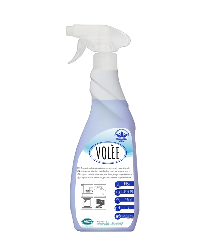 Pulitore multiuso autoasciugante Arco Chimica Volée 12x750 ml