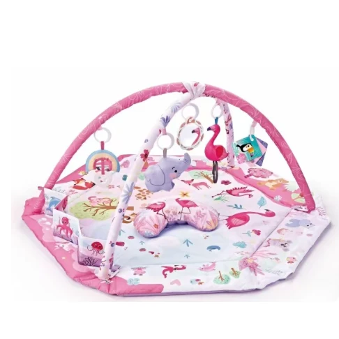 Sensory Foam Educational Mat for Infants with Arches and Baby Toys