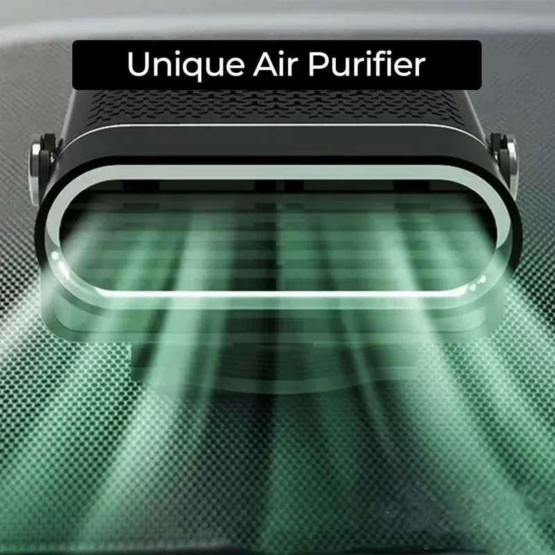 12V Car Heater Fan with Defrost and Warm Air Function