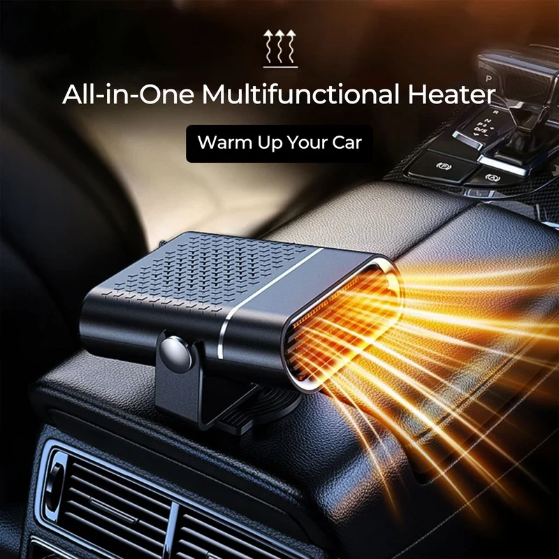 12V Car Heater Fan with Defrost and Warm Air Function