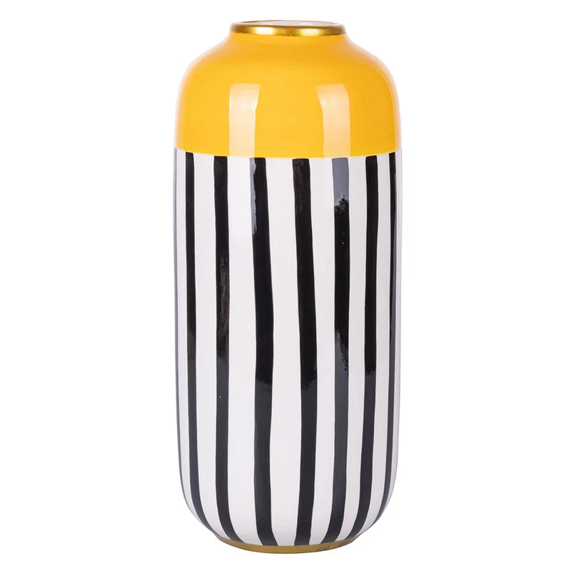 Vaso Ø16x36,5 cm 5,5 Litri in Ceramica VdE Tivoli 1996 Luxury House