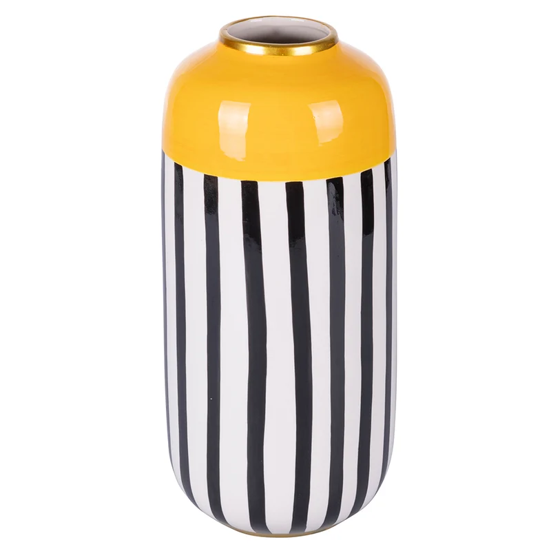 Vaso Ø16x36,5 cm 5,5 Litri in Ceramica VdE Tivoli 1996 Luxury House