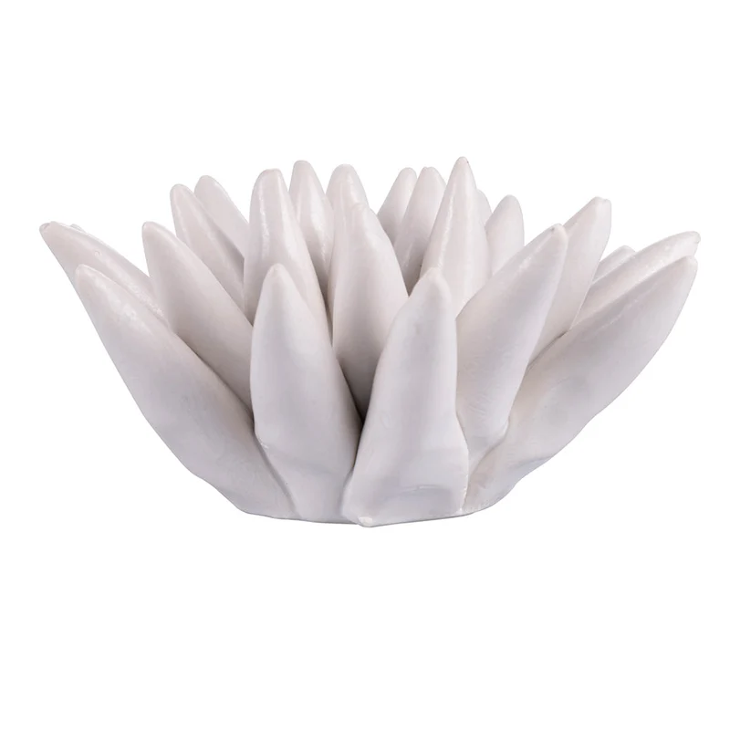 Riccio di Mare Decorativo 8x8x4 cm in Ceramica VdE Tivoli 1996 Fish
