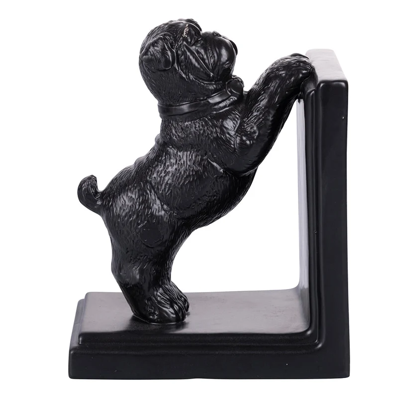 Set 2 Fermalibri 15,5x10x20 cm in Poliresina VdE Tivoli 1996 Dogs