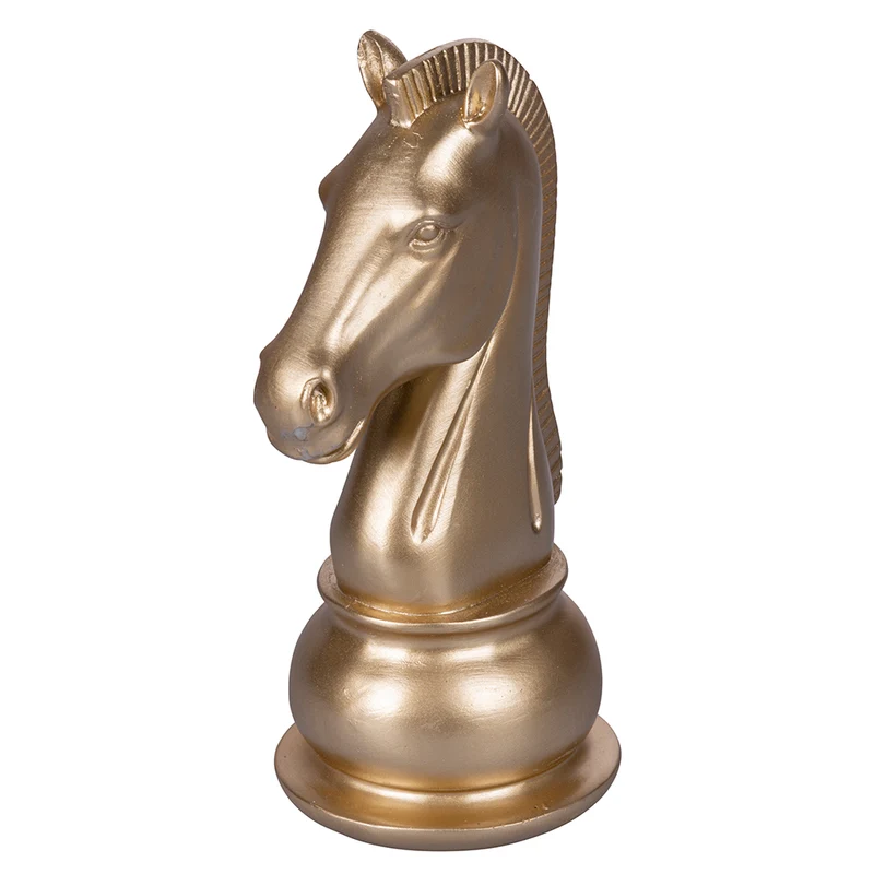 Cavallo Scacchi Decorativo 10,5x8,5x19 cm in Poliresina VdE Tivoli 1996 Chess