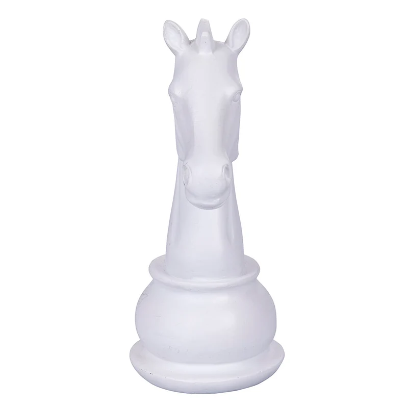 Cavallo Scacchi Decorativo 10,5x8,5x19 cm in Poliresina VdE Tivoli 1996 Chess