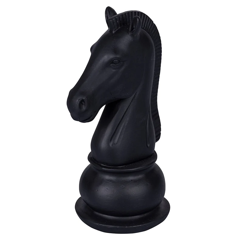 Cavallo Scacchi Decorativo 10,5x8,5x19 cm in Poliresina VdE Tivoli 1996 Chess