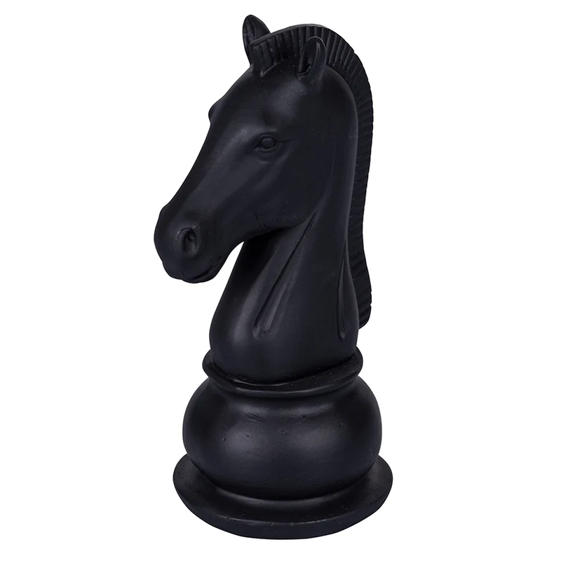 Cavallo Scacchi Decorativo 10,5x8,5x19 cm in Poliresina VdE Tivoli 1996 Chess