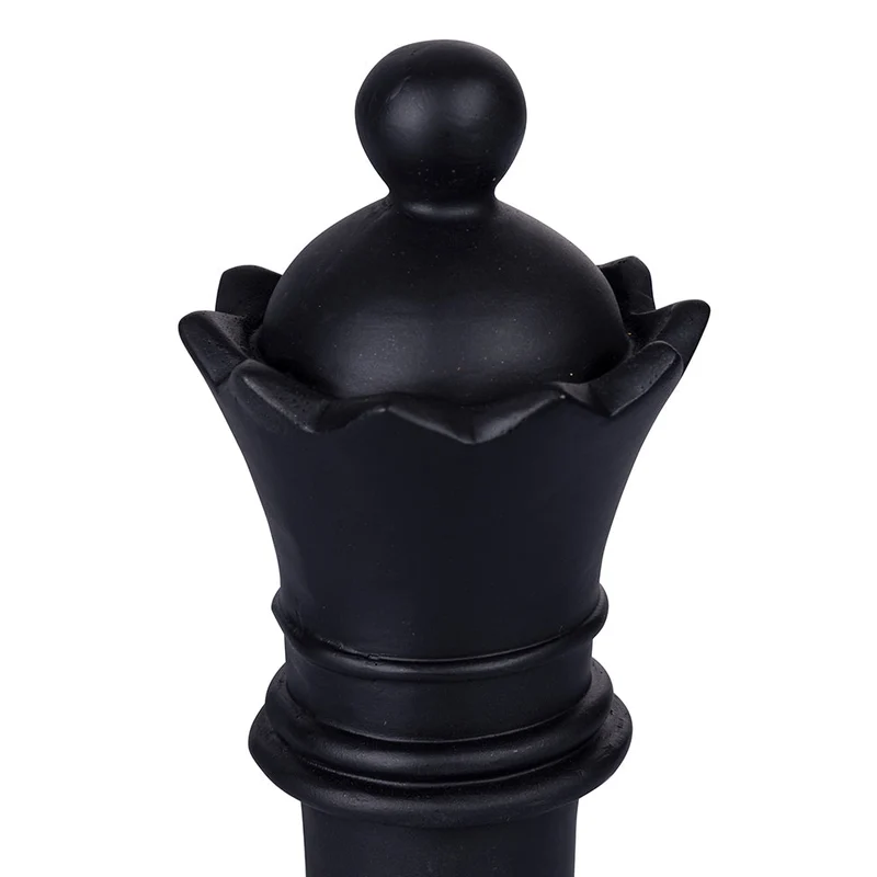 Alfiere Scacchi Decorativo Ø9x25,5 cm in Poliresina VdE Tivoli 1996 Chess